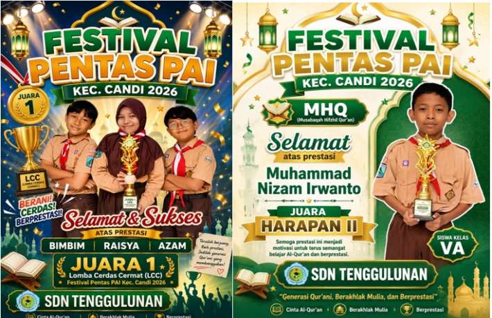 JUARA LOMBA PENDIDIKAN AGAMA ISLAM / PAI 
